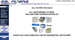 Desktop Screenshot of eslfilters.com